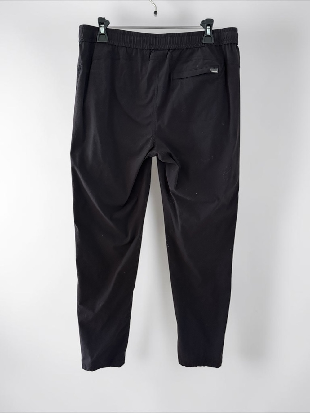 Eddie Bauer Black Elastic-Waist Joggers - Picture 3 of 3
